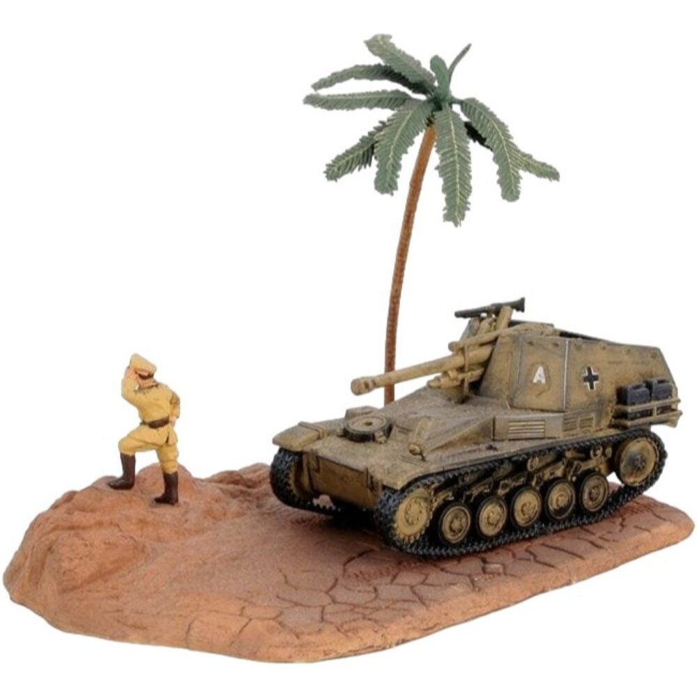 MATCHBOX Sd-Kfz 124 Wespe 1/76 40077 Model Kit 1986 Open Box Unused German Ww2